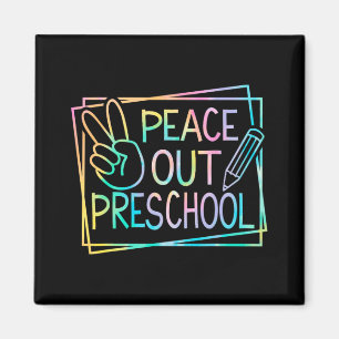 Out Preschool Last Day Of School Summer Break Kids Magnet