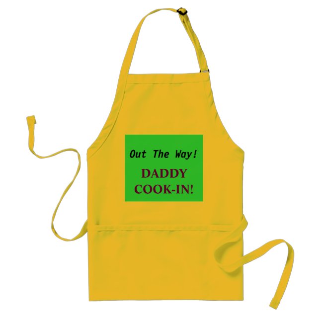 Out The Way!, DADDYCOOK-IN! Standard Apron (Front)
