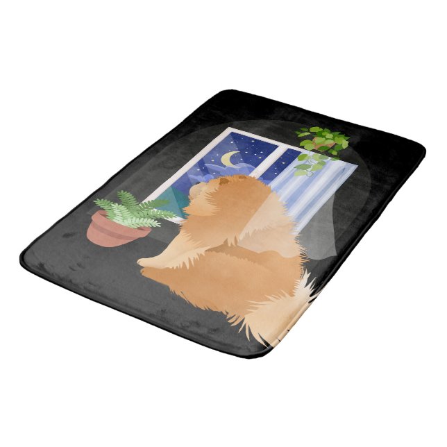  OUT THERE SOMEWHERE  Chow crate/bath mat (Angled)