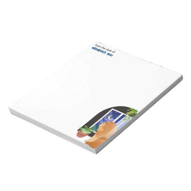  OUT THERE SOMEWHERE  Chow customise note pad (Rotated)