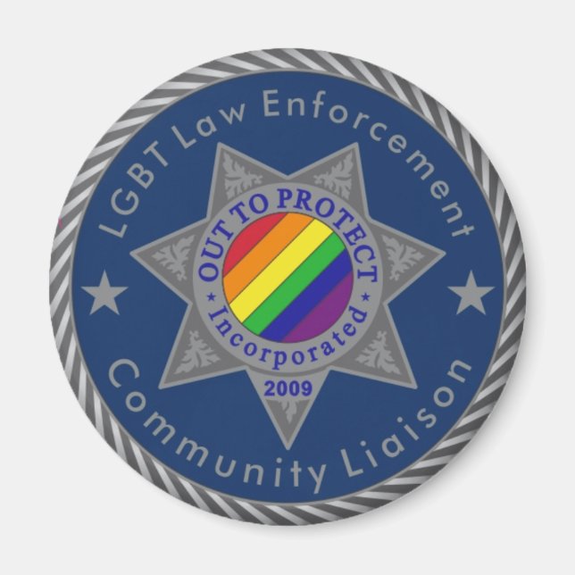 Out To Protect LGBT Liaison Magnet (Front)