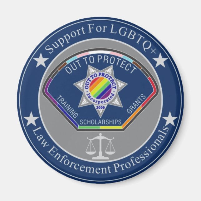 Out To Protect Logo Magnet (Front)