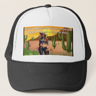 Out west trucker hat