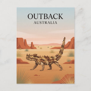 Outback Australia Postcard