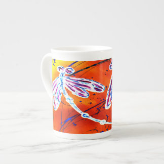 Outback Dragonfly Dance Bone China Mug