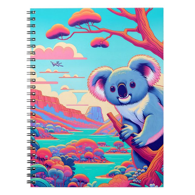 Outback Dreams Koala Notebook (Front)