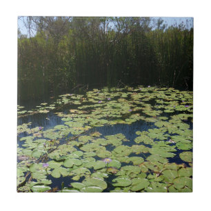 Outback Lily Pads Ceramic Tile