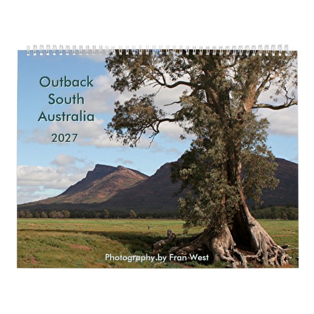 Outback South Australia 2027 Calendar (Cover)