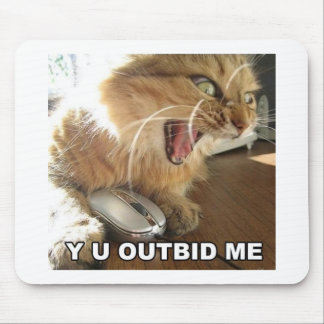 outbid cat mouse pad