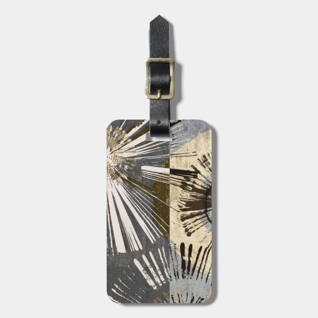 Outburst Tiles I Luggage Tag (Front Vertical)