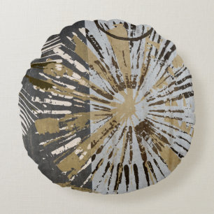 Outburst Tiles III Round Cushion