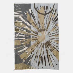 Outburst Tiles III Tea Towel