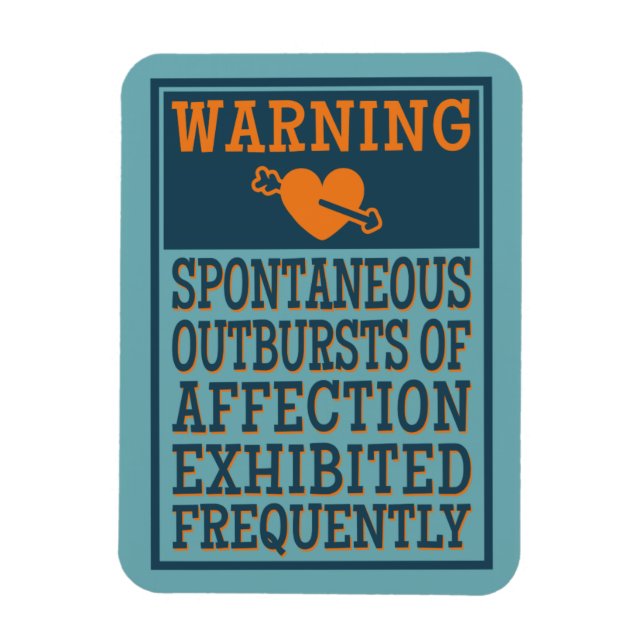 Outbursts of Affection magnet (Vertical)