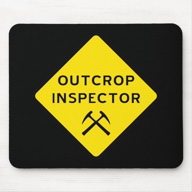 Outcrop Inspector Mousepad (Front)