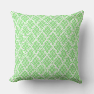 Outdoor Accent Pillow-Moroccan Print Cushion