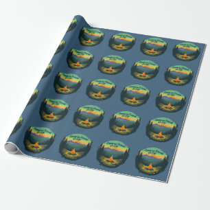 Outdoor Adventure Awaits: Camp are Friend for Life Wrapping Paper