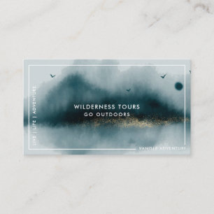 Outdoor Adventure Logo Business Card
