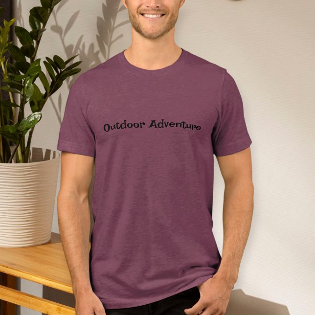 Outdoor adventure shirt / Camping tee /Backpacking (Creator Uploaded)