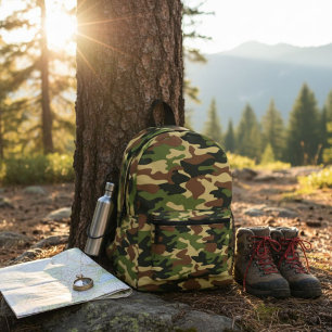 Outdoor camouflage backpack