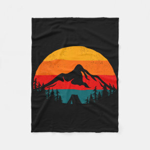 Outdoor Camping Apparel - Hiking Backpacking Campi Fleece Blanket