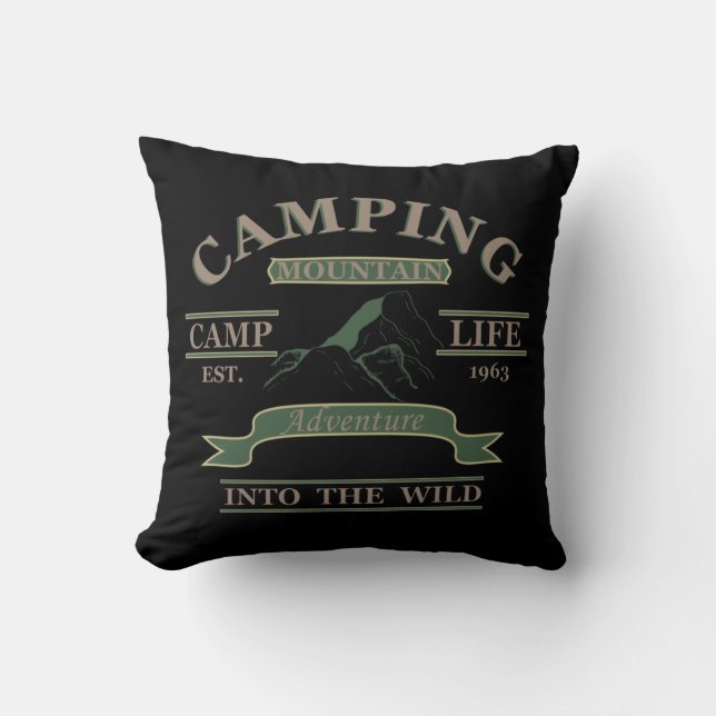 Outdoor camping camper life cushion (Front)