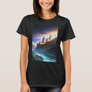 Outdoor Castle Expedition in the Universe T-Shirt