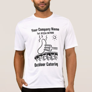 Outdoor Catering BBQ or Barbecue T-Shirt