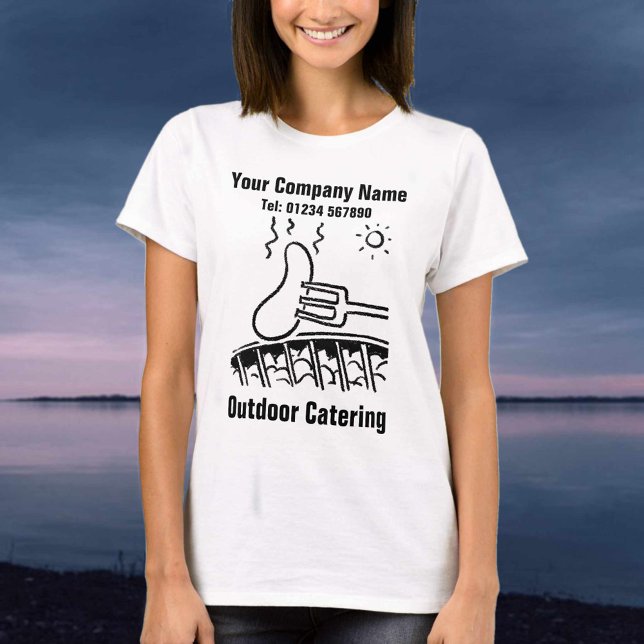 Outdoor Catering Illustration to Personalize T-Shirt (Creator Uploaded)