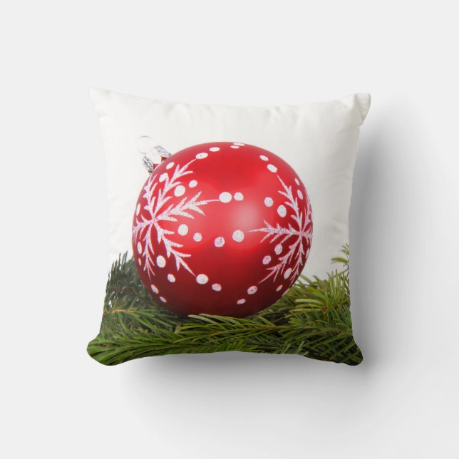 Outdoor Christmas Pillows With Decorations (Front)