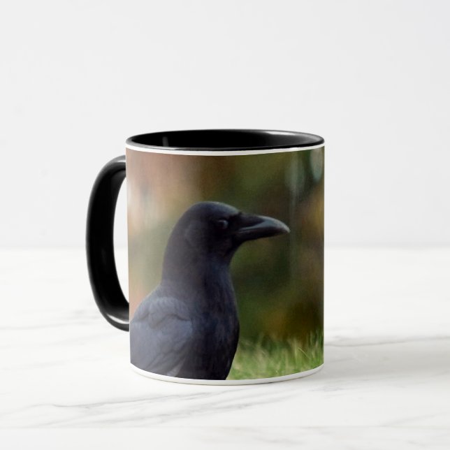Outdoor Crow Mug (Front Left)