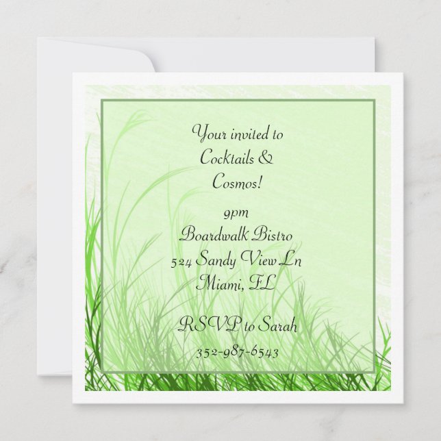 Outdoor Event Invitation (Front)