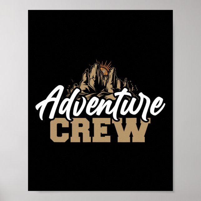 Outdoor Exploration Hiking Adventure Enthusiasts A Poster (Front)