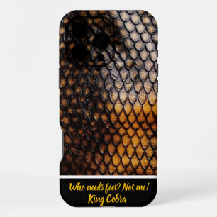 Outdoor finds: detailed snakeskin patterns iPhone 16 pro max case