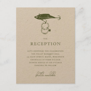 Outdoor Fishing Lure Wedding Rings Insert Kraft