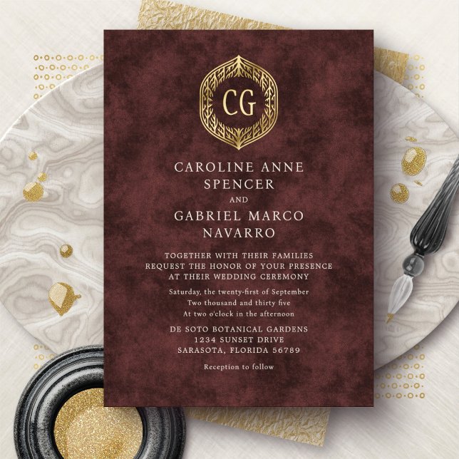 Outdoor Formal Nature Monogram Wedding (Creator Uploaded)