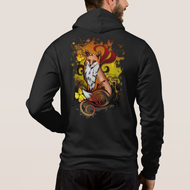 Outdoor Fox Hoodie (Back)