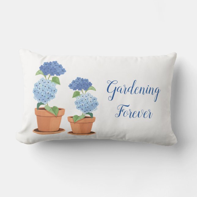 Outdoor Garden Accent Pillow (Front)