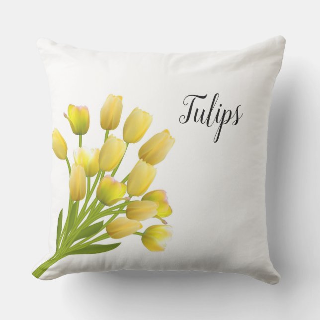 Outdoor Garden Accent Pillow (Front)