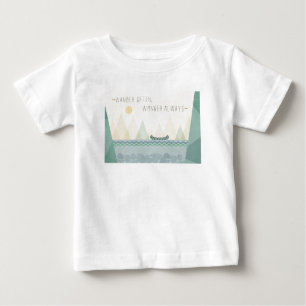 Outdoor Geo I   Wander Often, Wonder Often Baby T-Shirt