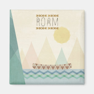 Outdoor Geo II   Roam Magnet