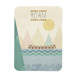 Outdoor Geo II   Roam Magnet