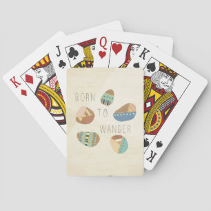 Outdoor Geo IX Born to Wander Playing Cards
