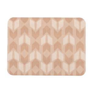 Outdoor Geo Step Coral Arrow Pattern Magnet