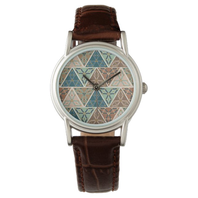 Outdoor Geo Step | Geometric Pattern Watch (Front)
