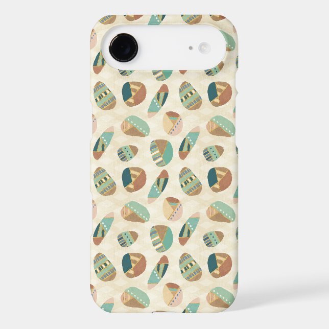 Outdoor Geo Step  | Teal Pattern Case-Mate iPhone Case (Back)
