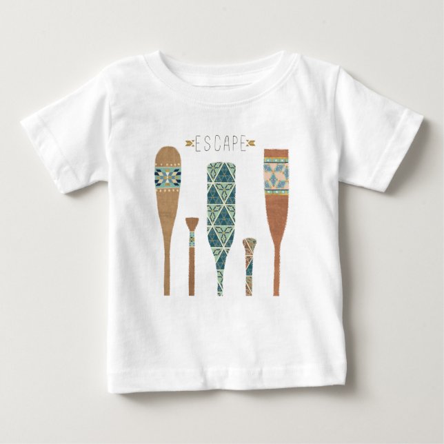 Outdoor Geo VI | Escape Baby T-Shirt (Front)