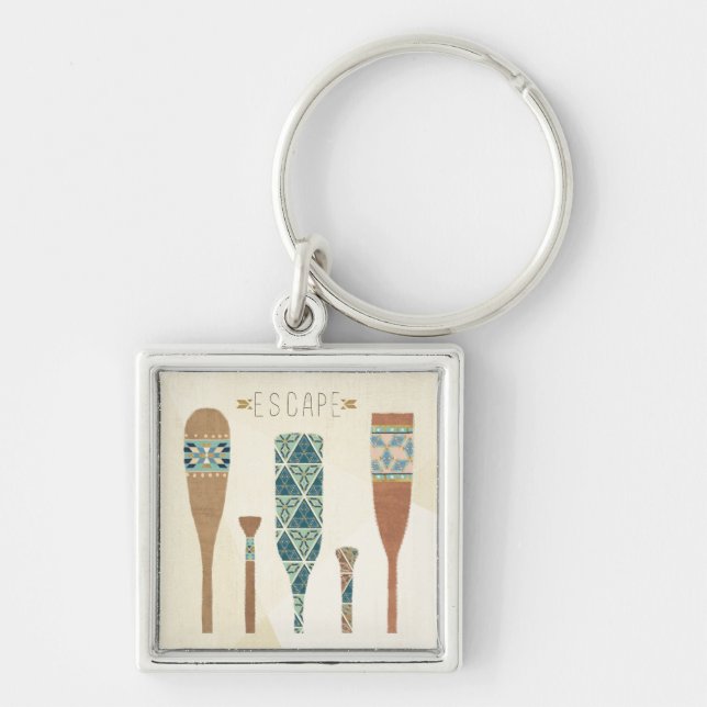 Outdoor Geo VI | Escape Key Ring (Front)