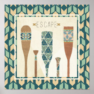 Outdoor Geo VI Escape Poster