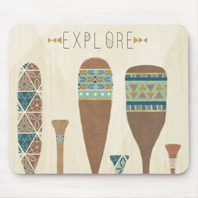 Outdoor Geo VII | Explore Mouse Pad (Front)