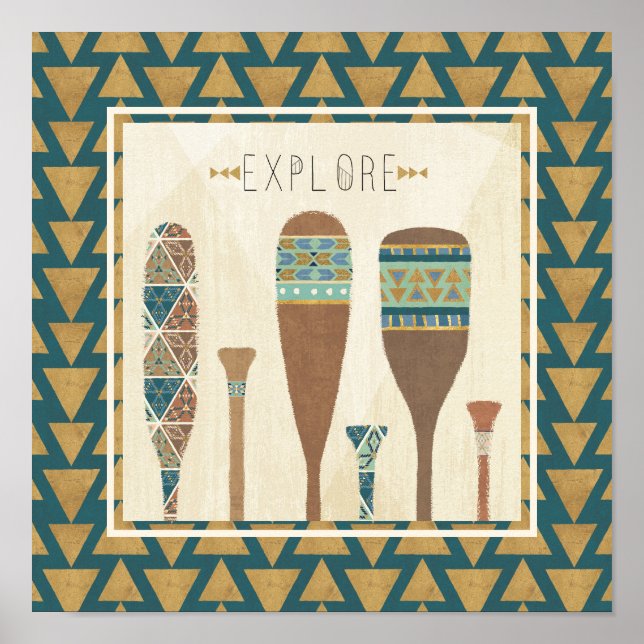 Outdoor Geo VII | Explore Poster (Front)